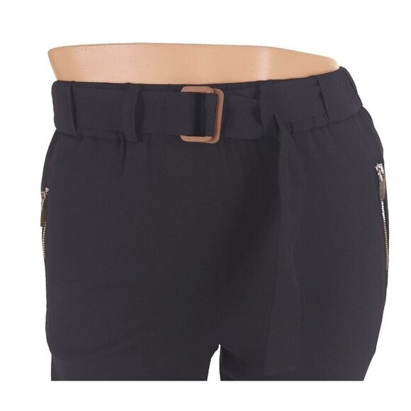 Fabiana Filippi Jogging-fit Silk Stretch Trousers Size 40 XS Womens Black $650 - Picture 2 of 13